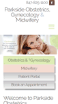 Mobile Screenshot of myparksideobgyn.com